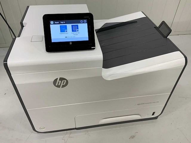 Hp pagewide enterprise color 556 multifunctional inclusief 3de cassette - afbeelding 1 van  8