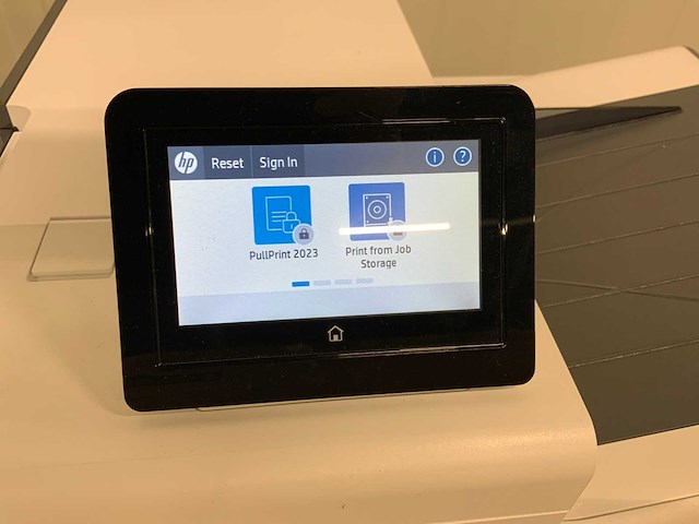 Hp pagewide enterprise color 556 multifunctional inclusief 3de cassette - afbeelding 3 van  8