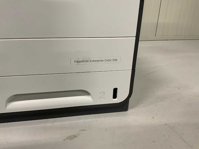 Hp pagewide enterprise color 556 multifunctional inclusief 3de cassette - afbeelding 8 van  8