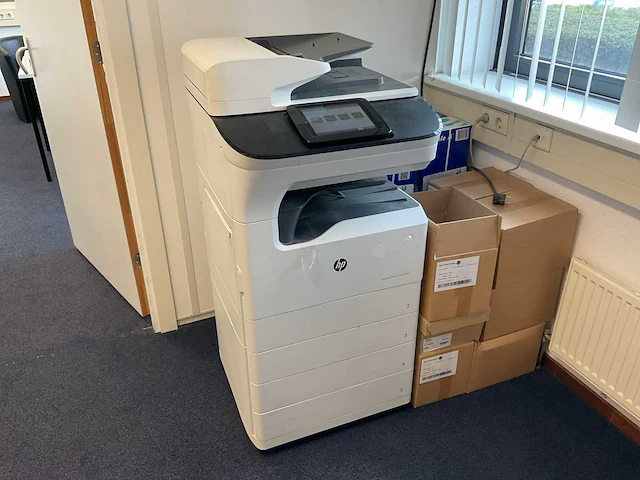 Hp pagewide enterprise color mfp 780 all-in-one kleuren laserprinter - afbeelding 1 van  4