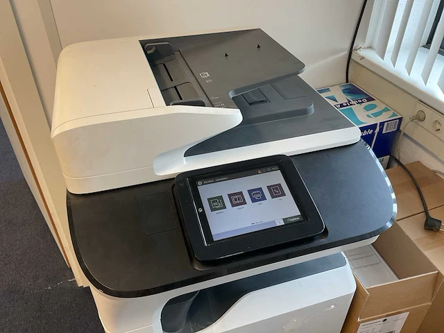 Hp pagewide enterprise color mfp 780 all-in-one kleuren laserprinter - afbeelding 2 van  4