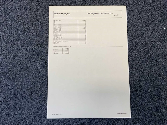 Hp pagewide enterprise color mfp 780 all-in-one kleuren laserprinter - afbeelding 4 van  4