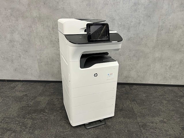 Hp pagewide managed color mfp e77650 - verrijdbare multifunctionele printer - afbeelding 3 van  7