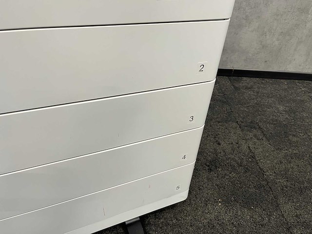 Hp pagewide managed color mfp e77650 - verrijdbare multifunctionele printer - afbeelding 7 van  7