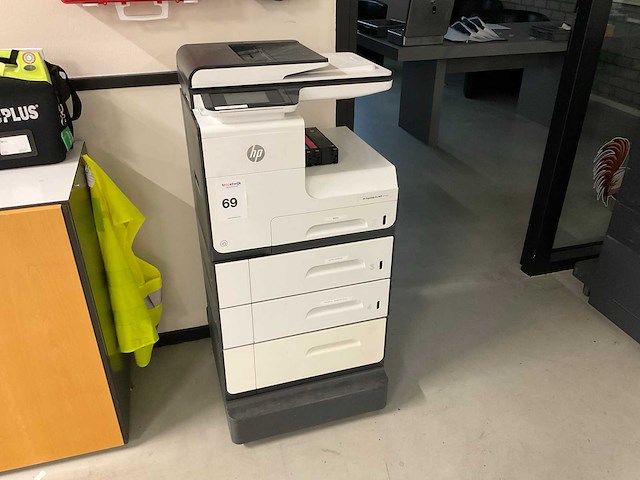 Hp pagewide pro mfp 477dw laserprinter - afbeelding 1 van  7