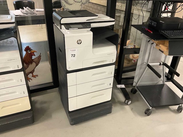 Hp pagewide pro mfp 477dw laserprinter - afbeelding 1 van  6