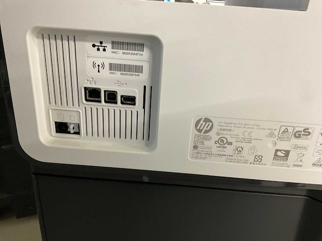 Hp pagewide pro mfp 477dw laserprinter - afbeelding 5 van  5