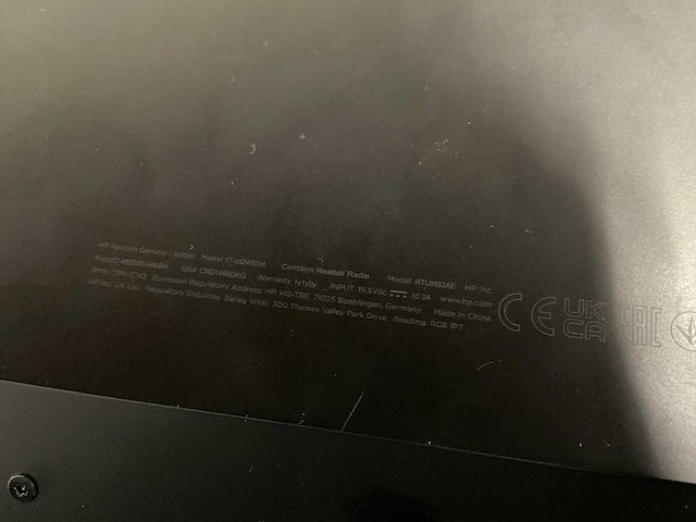 Hp pavilion gaming 17-cd2 laptop - afbeelding 7 van  7