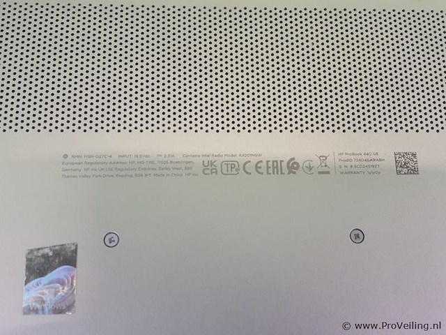 Hp pavilion laptop | model 3168ngw - afbeelding 3 van  3