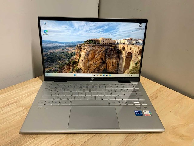 Hp pavillion x360 14(i7-gen11) laptop - afbeelding 1 van  9