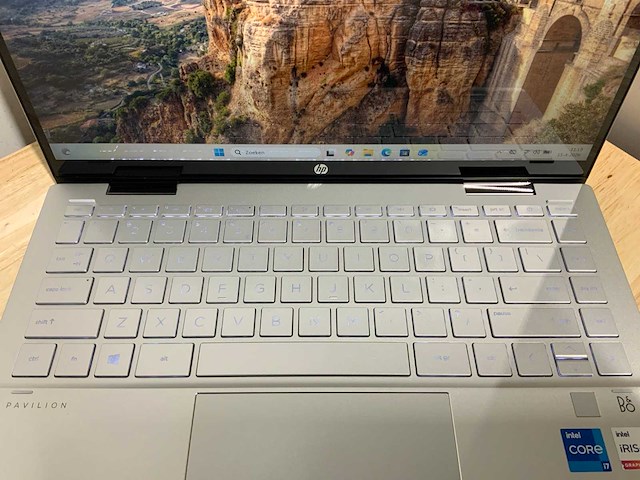 Hp pavillion x360 14(i7-gen11) laptop - afbeelding 3 van  9