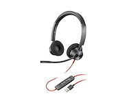 Hp poly blackwire 3320 usb-a headset (27x) - afbeelding 1 van  3