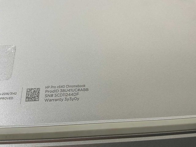 Hp pro c640 13.5”, core(tm) i5 10th gen, 8 gb ram, 64 gb ssd chromebooks (3x) - afbeelding 8 van  9