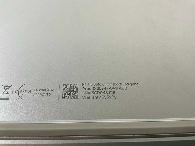 Hp pro c640 13.5”, core(tm) i5 10th gen, 8 gb ram, 64 gb ssd chromebooks (3x) - afbeelding 6 van  21