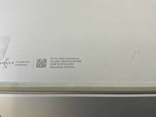 Hp pro c640 13.5”, core(tm) i5 10th gen, 8 gb ram, 64 gb ssd chromebooks (3x) - afbeelding 12 van  13