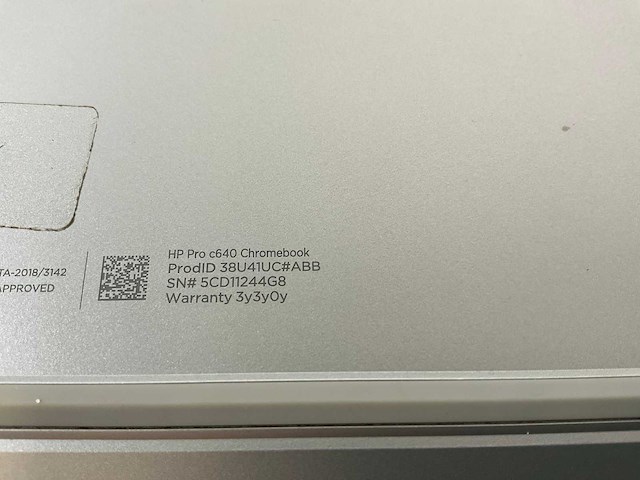 Hp pro c640 13.5”, core(tm) i5 10th gen, 8 gb ram, 64 gb ssd chromebooks (3x) - afbeelding 7 van  20