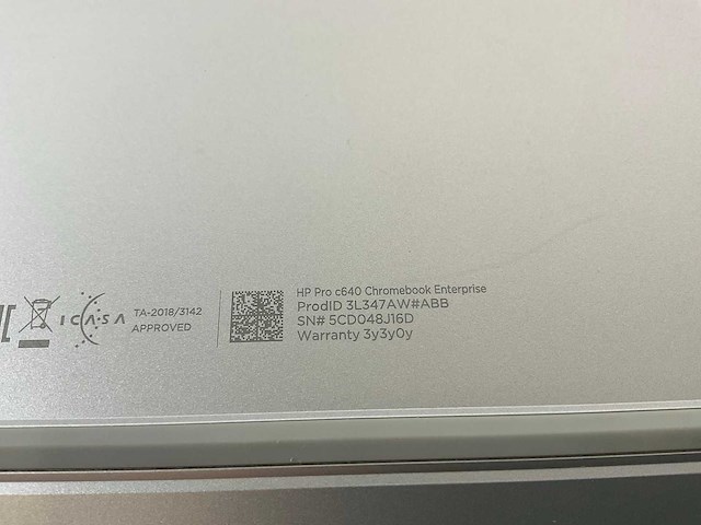 Hp pro c640 13.5”, core(tm) i5 10th gen, 8 gb ram, 64 gb ssd chromebooks (3x) - afbeelding 6 van  19
