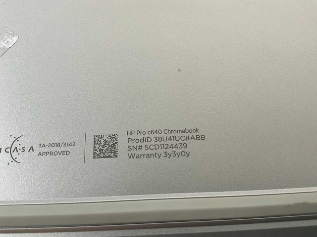 Hp pro c640 13.5”, core(tm) i5 10th gen, 8 gb ram, 64 gb ssd chromebooks (3x) - afbeelding 9 van  13