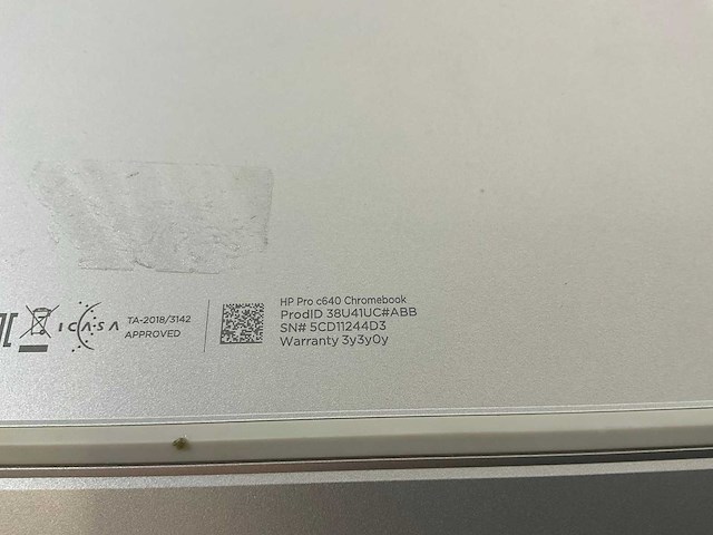 Hp pro c640 13.5”, core(tm) i5 10th gen, 8 gb ram, 64 gb ssd chromebooks (3x) - afbeelding 15 van  22