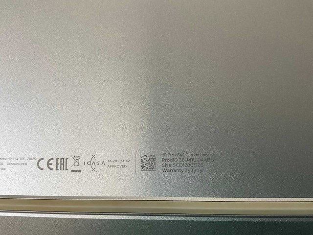 Hp pro c640 14”, core i5 10th gen, 8 gb ram, 64 gb nvme chromebooks (2x) - afbeelding 8 van  16