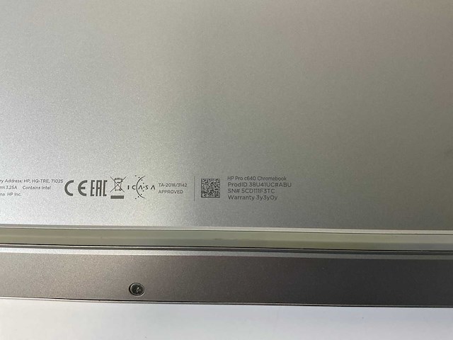 Hp pro c640 14”, core i5 10th gen, 8 gb ram, 64 gb nvme chromebooks (2x) - afbeelding 16 van  16