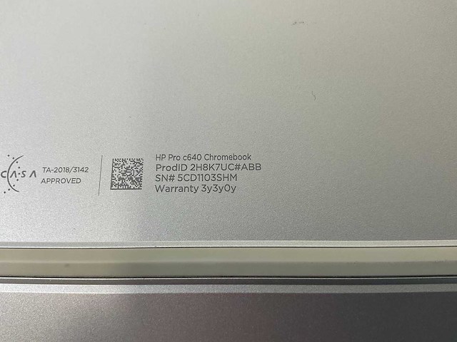 Hp pro c640 14”, core i5 10th gen, 8 gb ram, 64 gb nvme chromebooks (2x) - afbeelding 8 van  16