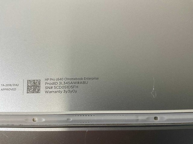 Hp pro c640 14”, core i5 10th gen, 8 gb ram, 64 gb nvme chromebooks (2x) - afbeelding 16 van  16