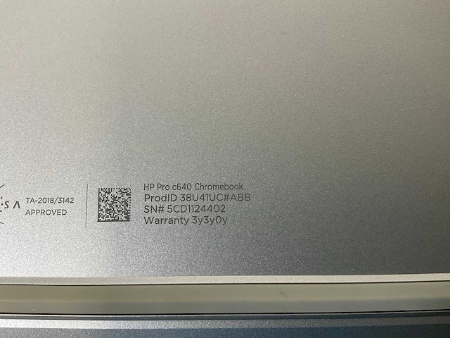Hp pro c640 14”, core i5 10th gen, 8 gb ram, 64 gb nvme touchscreen chromebooks (2x) - afbeelding 7 van  15