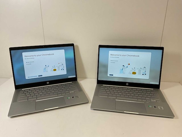 Hp pro c640 14”, core i5 10th gen, 8 gb ram, 64 gb nvme touchscreen chromebooks (2x) - afbeelding 1 van  16
