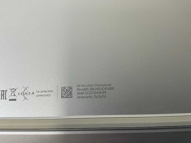 Hp pro c640 14”, core i5 10th gen, 8 gb ram, 64 gb nvme touchscreen chromebooks (2x) - afbeelding 8 van  16