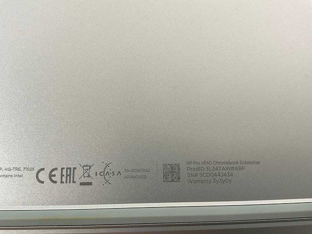 Hp pro c640 14”, core i5 10th gen, 8 gb ram, 64 gb ssd chromebooks (2x) - afbeelding 7 van  15