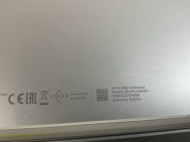 Hp pro c640 14”, core i5 10th gen, 8 gb ram, 64 gb ssd touchscreen chromebooks (3x) - afbeelding 16 van  23