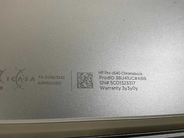Hp pro c640 14”, core i5 10th gen, 8 gb ram, 64 gb ssd touchscreen chromebooks (3x) - afbeelding 12 van  15