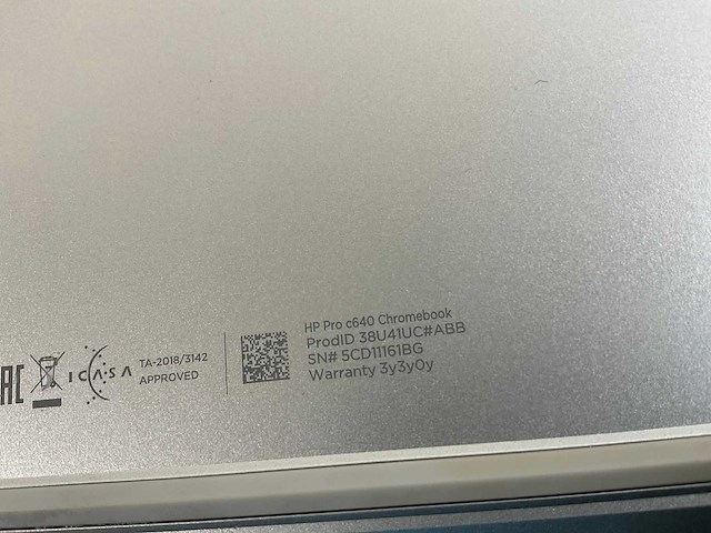 Hp pro c640 14”, core i5 10th gen, 8 gb ram, 64 gb ssd touchscreen chromebooks (3x) - afbeelding 16 van  23