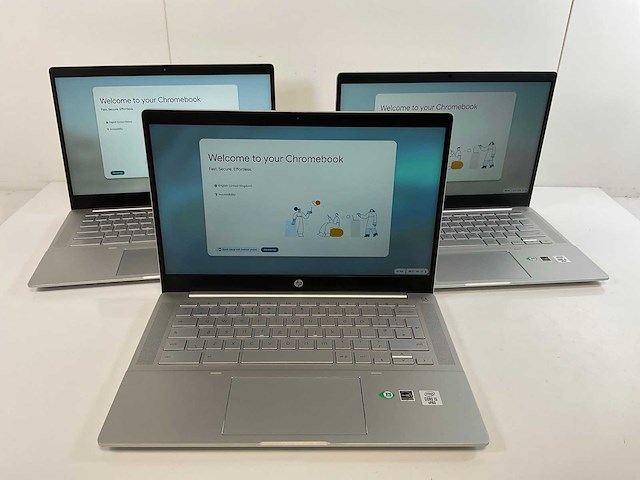 Hp pro c640 14”, core i5 10th gen, 8 gb ram, 64 gb ssd touchscreen chromebooks (3x) - afbeelding 1 van  23