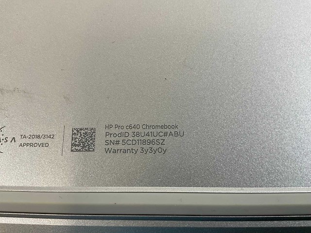 Hp pro c640 14”, core i5 10th gen, 8 gb ram, 64 gb ssd touchscreen chromebooks (3x) - afbeelding 8 van  12