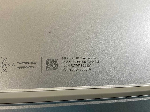 Hp pro c640 14”, core i5 10th gen, 8 gb ram, 64 gb ssd touchscreen chromebooks (3x) - afbeelding 8 van  23