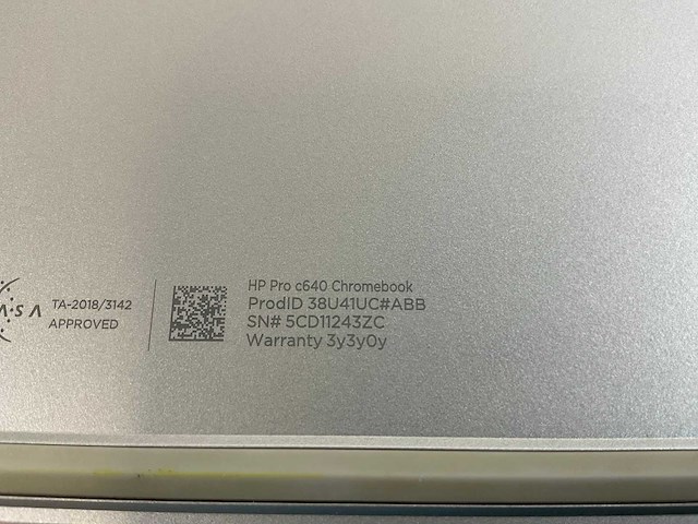 Hp pro c640 14”, core i5 10th gen, 8 gb ram, 64 gb ssd touchscreen chromebooks (3x) - afbeelding 23 van  23