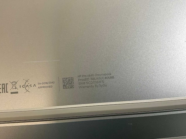Hp pro c640 14”, core i5 10th gen, 8 gb ram, 64 gb ssd touchscreen chromebooks (3x) - afbeelding 5 van  6