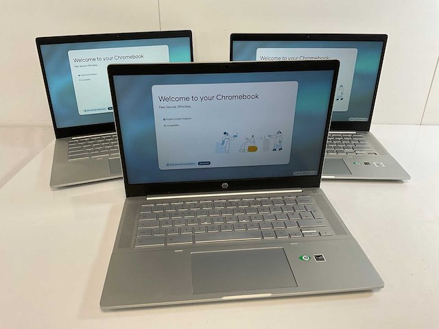 Hp pro c640 14”, core i5 10th gen, 8 gb ram, 64 gb ssd touchscreen chromebooks (3x) - afbeelding 1 van  6