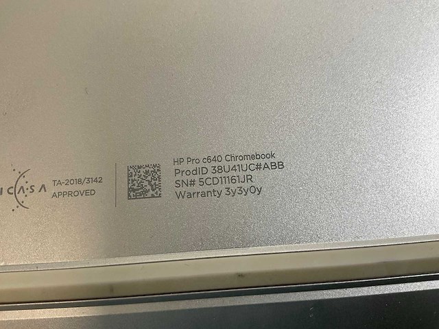 Hp pro c640 14”, core i5 10th gen, 8 gb ram, 64 gb ssd touchscreen chromebooks (3x) - afbeelding 23 van  23