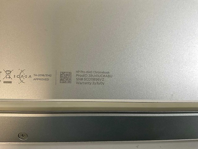 Hp pro c640 14”, core i5 10th gen, 8 gb ram, 64 gb ssd touchscreen chromebooks (3x) - afbeelding 9 van  14