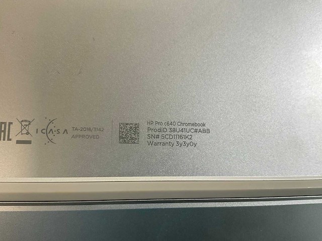 Hp pro c640 14”, core i5 10th gen, 8 gb ram, 64 gb ssd touchscreen chromebooks (3x) - afbeelding 8 van  23