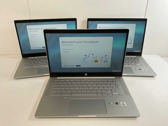 Hp pro c640 14”, core i5 10th gen, 8 gb ram, 64 gb ssd touchscreen chromebooks (3x) - afbeelding 1 van  23