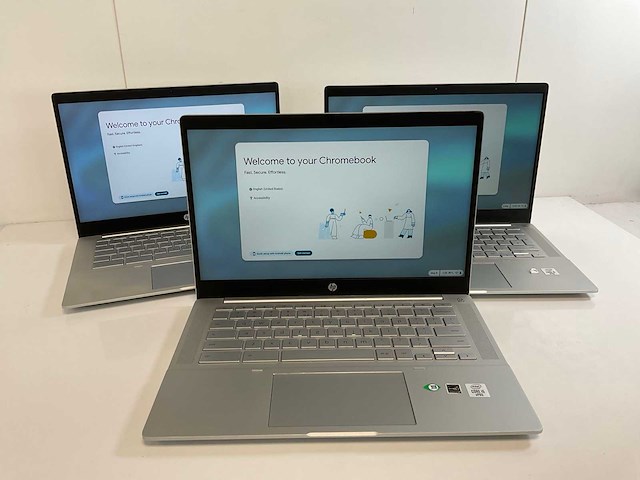 Hp pro c640 14”, core i5 10th gen, 8 gb ram, 64 gb ssd touchscreen chromebooks (3x) - afbeelding 1 van  17