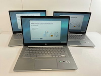 Hp pro c640 14”, core i5 10th gen, 8 gb ram, 64 gb ssd touchscreen chromebooks (3x) - afbeelding 1 van  23