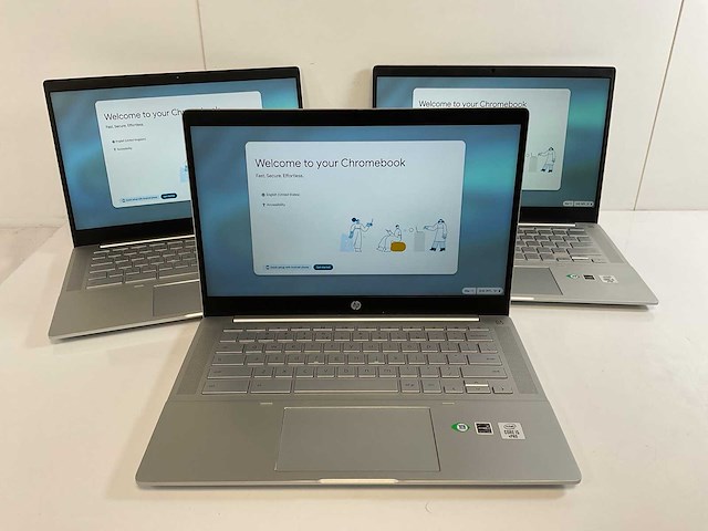 Hp pro c640 14”, core i5 10th gen, 8 gb ram, 64 gb ssd touchscreen chromebooks (3x) - afbeelding 1 van  21