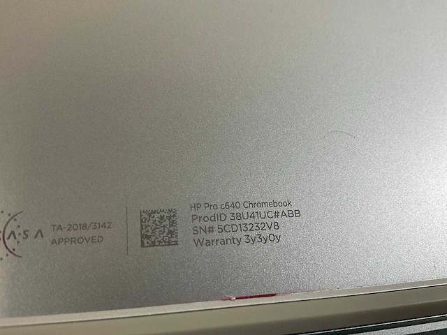 Hp pro c640 14”, core i5 10th gen, 8 gb ram, 64 gb ssd touchscreen chromebooks (3x) - afbeelding 8 van  23