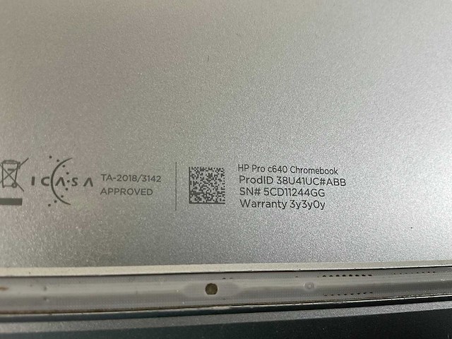 Hp pro c640 14”, core i5 10th gen, 8 gb ram, 64 gb ssd touchscreen chromebooks (3x) - afbeelding 16 van  23