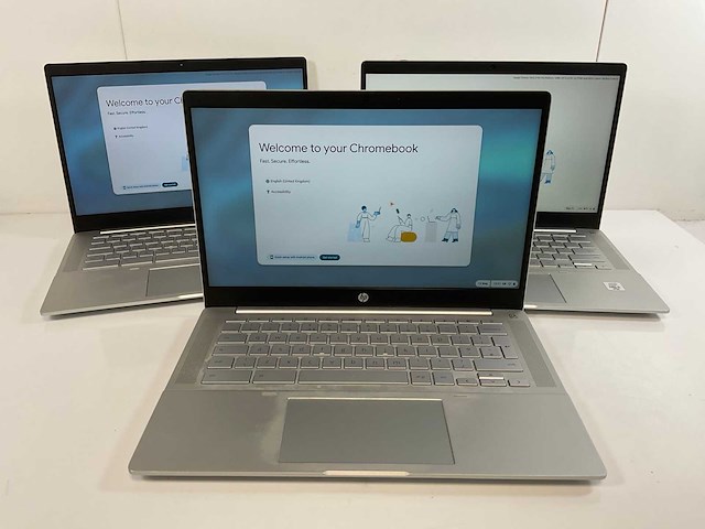 Hp pro c640 14”, core i5 10th gen, 8 gb ram, 64 gb ssd touchscreen chromebooks (3x) - afbeelding 1 van  23